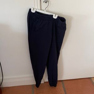 Lululemon navy jogger pants